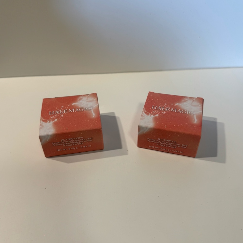 Half Magic Glitter Pucks Brand New